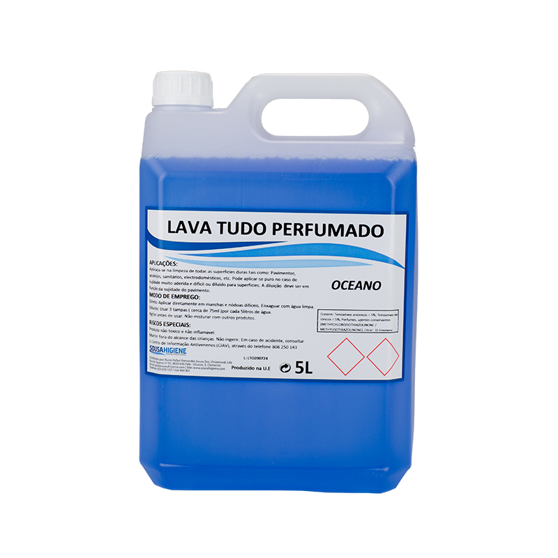LAVA TUDO PERFUMADO OCEANO 5L